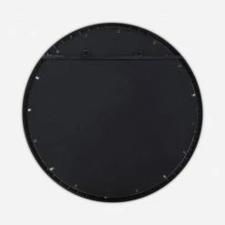 Lulu And Georgia Auguste Round Mirror Curved + Rounded