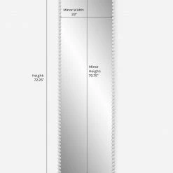 Lulu And Georgia Whipple Full Length Mirror New