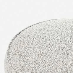 Lulu And Georgia Bouclé + Textural Fabric Aldora Stool