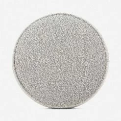 Lulu And Georgia Bouclé + Textural Fabric Aldora Stool