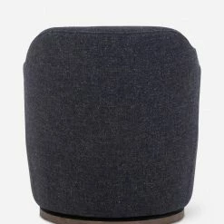 Lulu And Georgia Margie Swivel Chair Bouclé + Textural Fabric