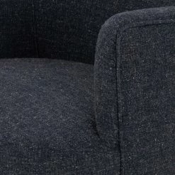 Lulu And Georgia Margie Swivel Chair Bouclé + Textural Fabric