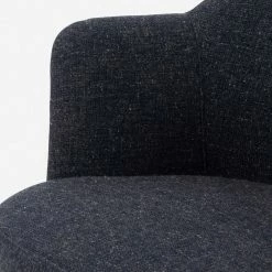 Lulu And Georgia Margie Swivel Chair Bouclé + Textural Fabric