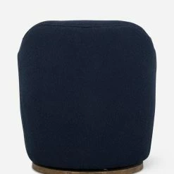 Lulu And Georgia Margie Swivel Chair Bouclé + Textural Fabric