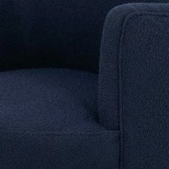 Lulu And Georgia Margie Swivel Chair Bouclé + Textural Fabric