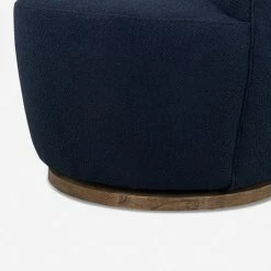 Lulu And Georgia Margie Swivel Chair Bouclé + Textural Fabric