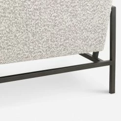 Lulu And Georgia Bouclé + Textural Fabric Kass Accent Chair