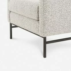 Lulu And Georgia Bouclé + Textural Fabric Kass Accent Chair
