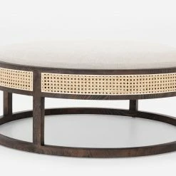 Lulu And Georgia Furniture Lindsay Round Ottoman