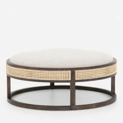 Lulu And Georgia Furniture Lindsay Round Ottoman