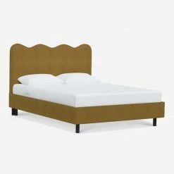 Lulu And Georgia Clementine Platform Bed Sculptural