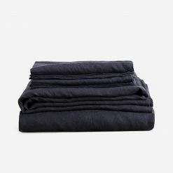 Lulu And Georgia Linen Bedding, Sheet Set By Cultiver