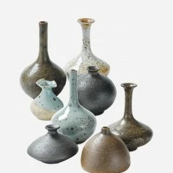Lulu And Georgia Muted Pastels Regina Andrew Porcelain Bud Vases (Set Of 8)