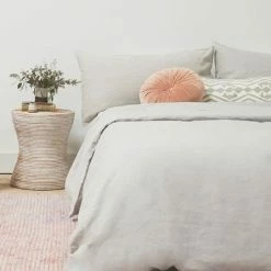 Lulu And Georgia Earth Tones Cultiver Linen Bedding, Pillowcase (Set Of 2)