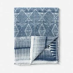 Lulu And Georgia Giana Throw, Blue