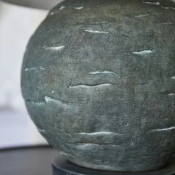 Lulu And Georgia Bethea Sphere Table Lamp, Limestone