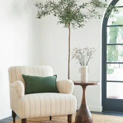 Lulu And Georgia Arteriors Darby Side Table Curved + Rounded