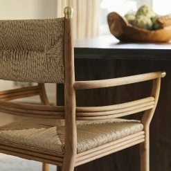 Buy ⭐ Lulu And Georgia Furniture Morris & Co. Kelmscott Rush Indoor / Outdoor Dining Arm Chair ⌛ 14 Lulu And Georgia Furniture Morris & Co. Kelmscott Rush Indoor / Outdoor Dining Arm Chair