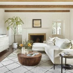 Lulu And Georgia Taza Rug, Black