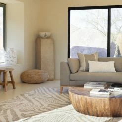 Lulu And Georgia Curved + Rounded Jacob Round Coffee Table By Arteriors