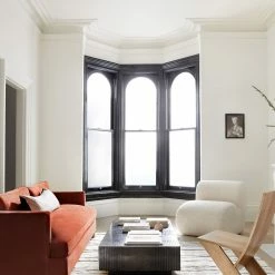 Brand new ๐ Lulu And Georgia Round + Curved Furniture Belmont Sofa By Ginny Macdonald ๐ 139 Lulu And Georgia Round + Curved Furniture Belmont Sofa By Ginny Macdonald