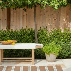 Brand new ✨ Lulu And Georgia Arina Indoor / Outdoor Bench ✔️ 15 Lulu And Georgia Arina Indoor / Outdoor Bench