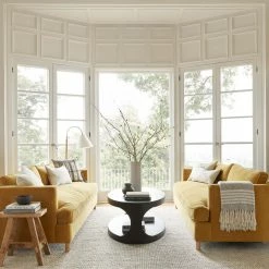 Brand new ๐ Lulu And Georgia Round + Curved Furniture Belmont Sofa By Ginny Macdonald ๐ 89 Lulu And Georgia Round + Curved Furniture Belmont Sofa By Ginny Macdonald