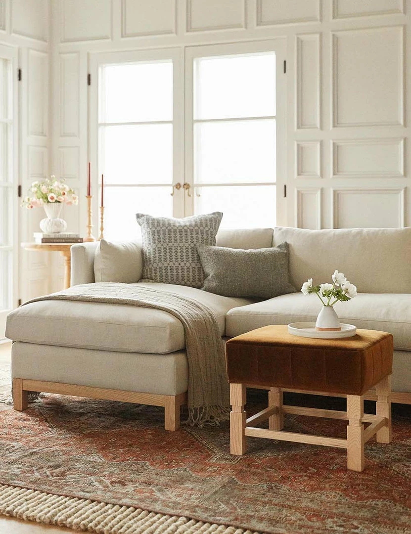 Best deal 💯 Lulu And Georgia Manon Linen Bouclé Pillow Malene Barnett Kindred Collection 👍 9 Lulu And Georgia Manon Linen Bouclé Pillow Malene Barnett Kindred Collection
