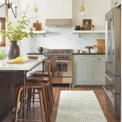 Lulu And Georgia Uma Rug, Gray And Natural Malene Barnett Kindred Collection