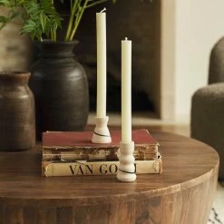 Lulu And Georgia Décor Candle Holder By Salamat Ceramics