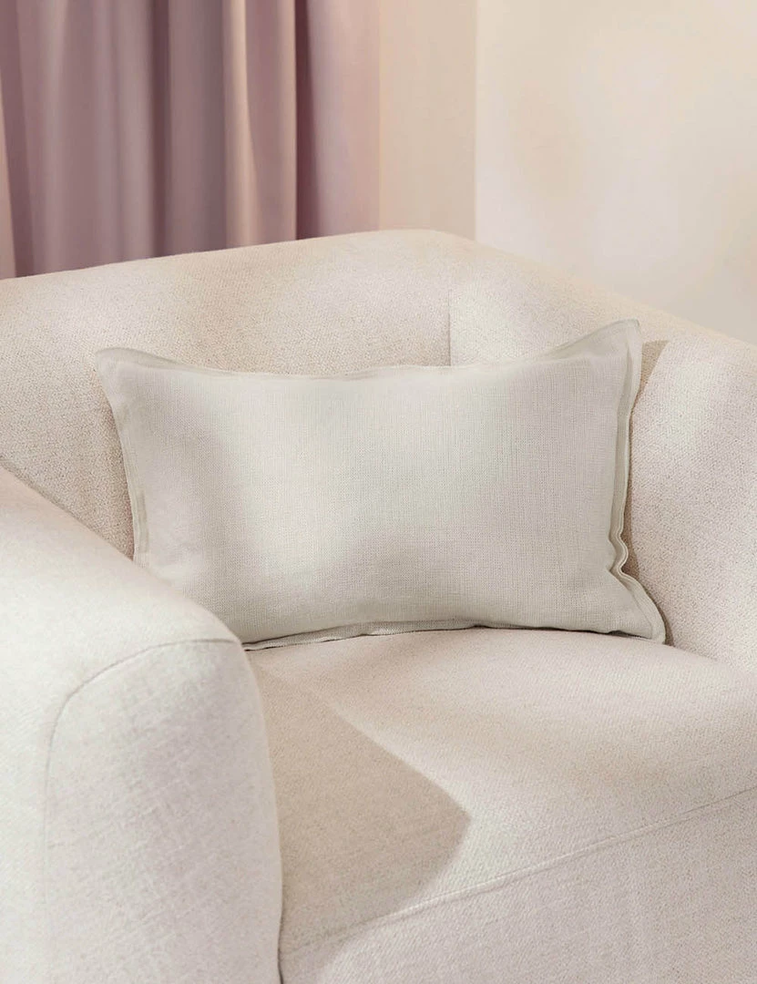 Cheapest 🛒 Lulu And Georgia Muted Pastels Arlo Linen Pillow 🥰 87 Lulu And Georgia Muted Pastels Arlo Linen Pillow