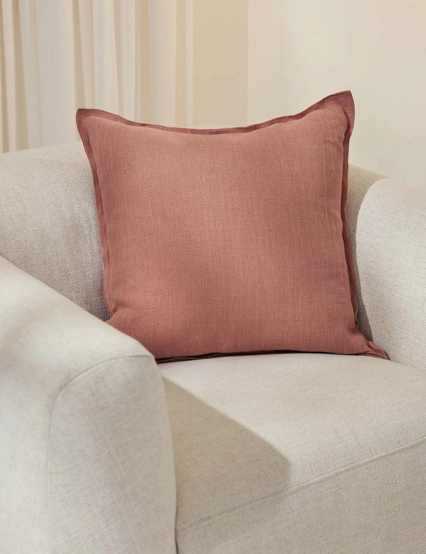 Cheapest 🛒 Lulu And Georgia Muted Pastels Arlo Linen Pillow 🥰 71 Lulu And Georgia Muted Pastels Arlo Linen Pillow