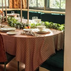 Lulu And Georgia Heather Taylor Home Katherine Plaid Tablecloth