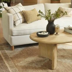 Brand new ๐ Lulu And Georgia Round + Curved Furniture Belmont Sofa By Ginny Macdonald ๐ 128 Lulu And Georgia Round + Curved Furniture Belmont Sofa By Ginny Macdonald