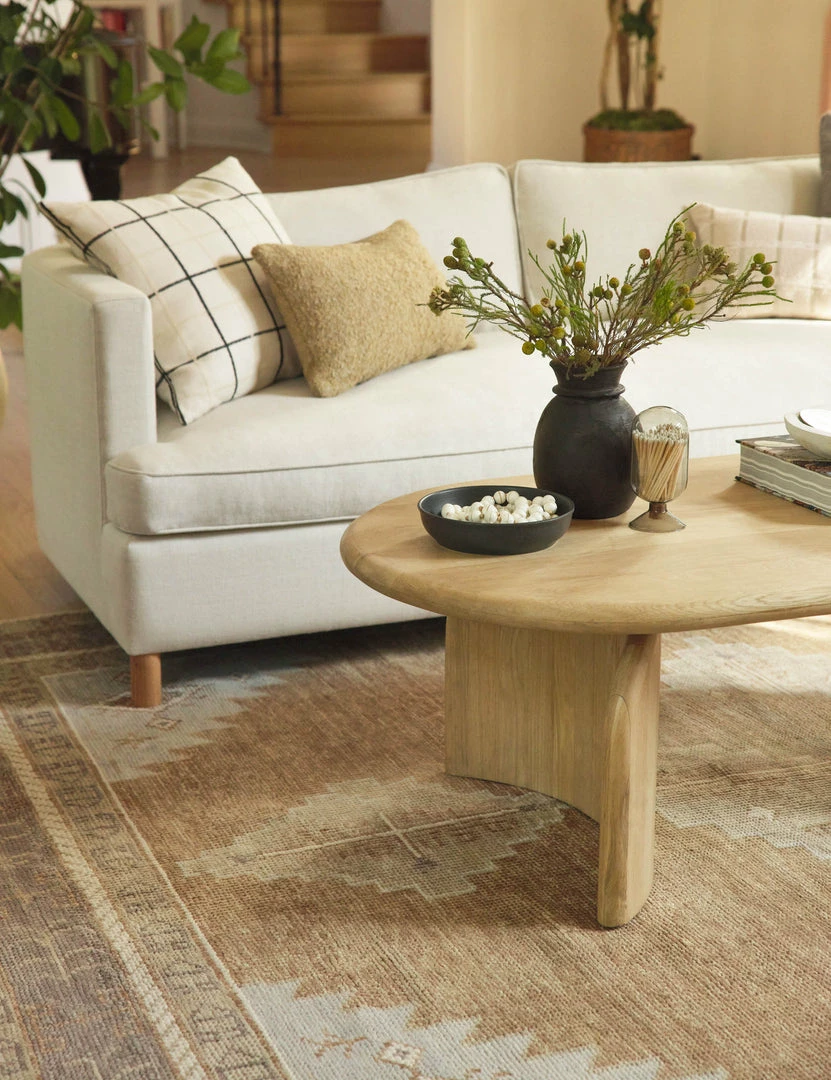 Brand new ๐ Lulu And Georgia Round + Curved Furniture Belmont Sofa By Ginny Macdonald ๐ 56 Lulu And Georgia Round + Curved Furniture Belmont Sofa By Ginny Macdonald