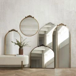 Lulu And Georgia Tulca Vanity Mirror Curved + Rounded