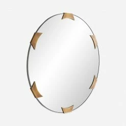 Lulu And Georgia New Arteriors Kris Round Mirror