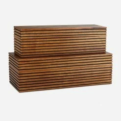 Lulu And Georgia Décor Trinity Boxes (Set Of 2) By Arteriors