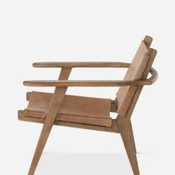 Lulu And Georgia Sela Leather Accent Chair Furniture