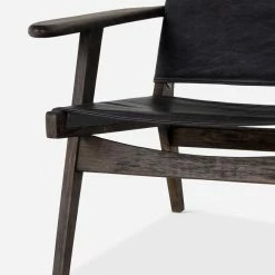 Lulu And Georgia Sela Leather Accent Chair Furniture