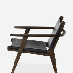 Lulu And Georgia Sela Leather Accent Chair Furniture