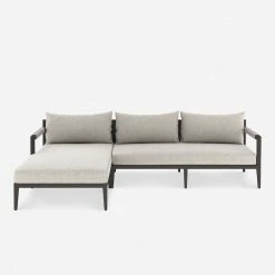 Lulu And Georgia Cadenza Indoor / Outdoor Metal Sectional Sofa New