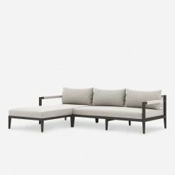 Lulu And Georgia Cadenza Indoor / Outdoor Metal Sectional Sofa New