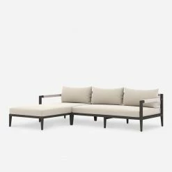 Lulu And Georgia Cadenza Indoor / Outdoor Metal Sectional Sofa New