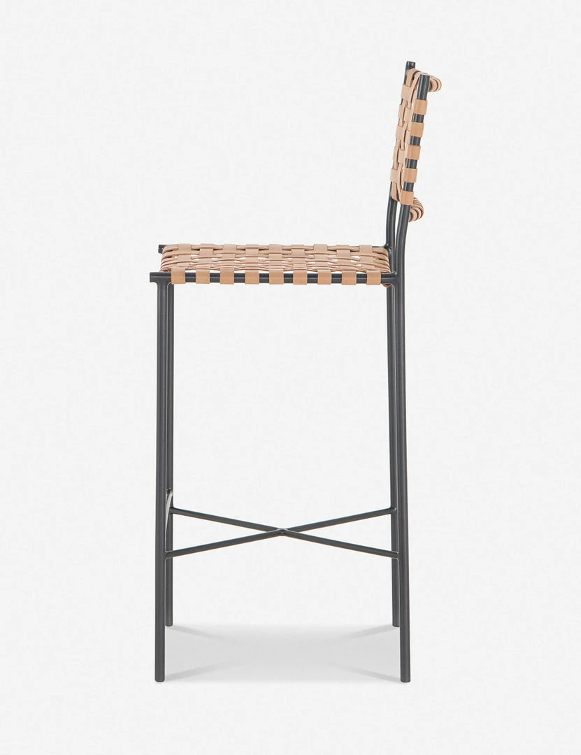 New π Lulu And Georgia New Daniel Leather Bar And Counter Stool π 5 Lulu And Georgia New Daniel Leather Bar And Counter Stool