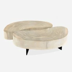 Lulu And Georgia Sculptural Finley Coffee Table Set
