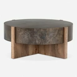 Lulu And Georgia Curved + Rounded Irminie Round Coffee Table