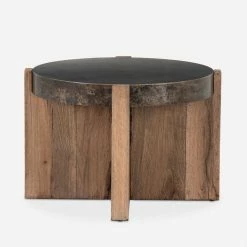 Lulu And Georgia Irminie Side Table Curved + Rounded