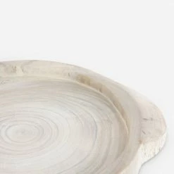 Lulu And Georgia Lylah Round Tray Organic Harmony Collection