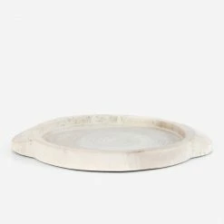 Lulu And Georgia Lylah Round Tray Organic Harmony Collection
